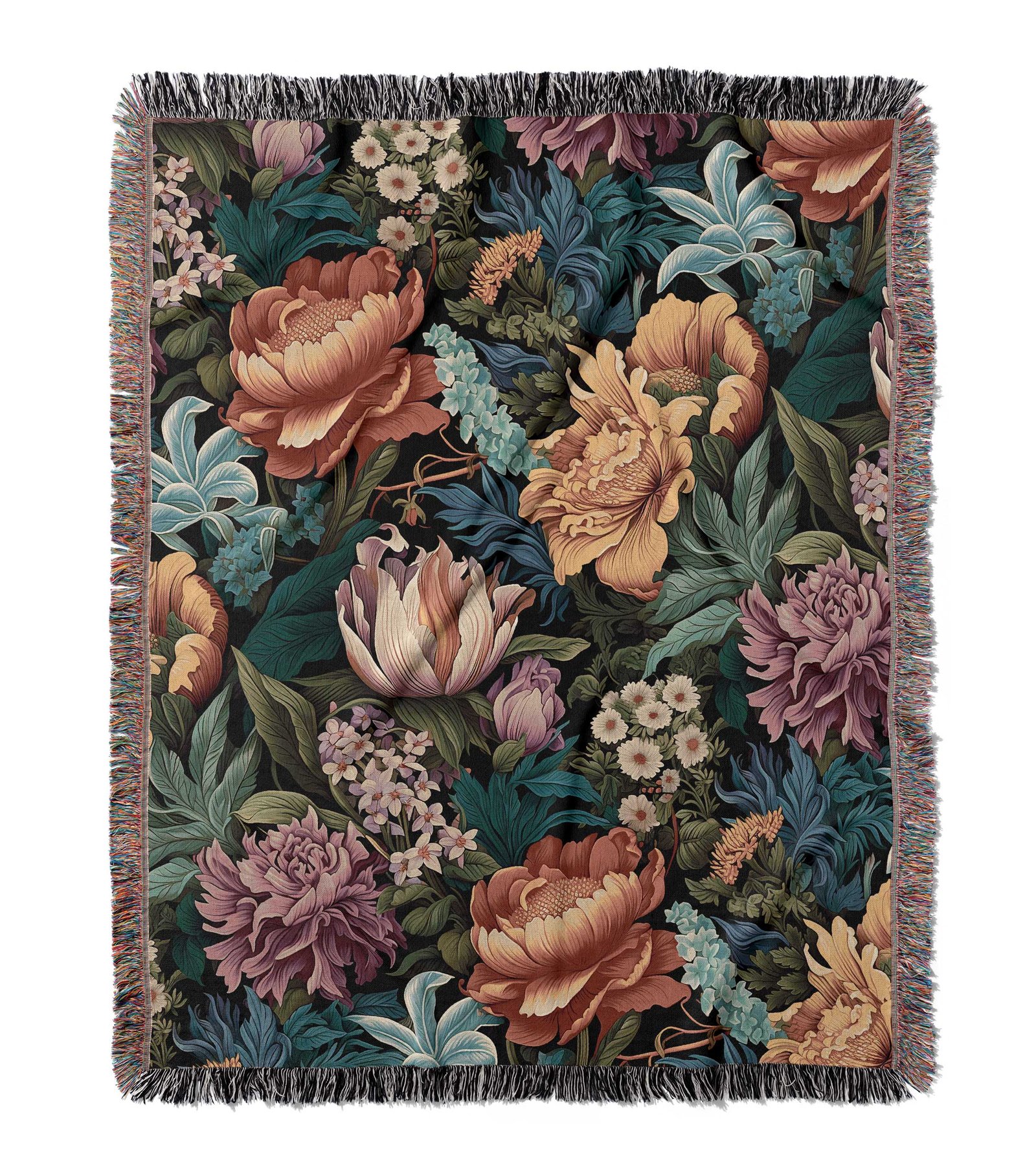 Jacquard-Woven-Blanket-flowers-02